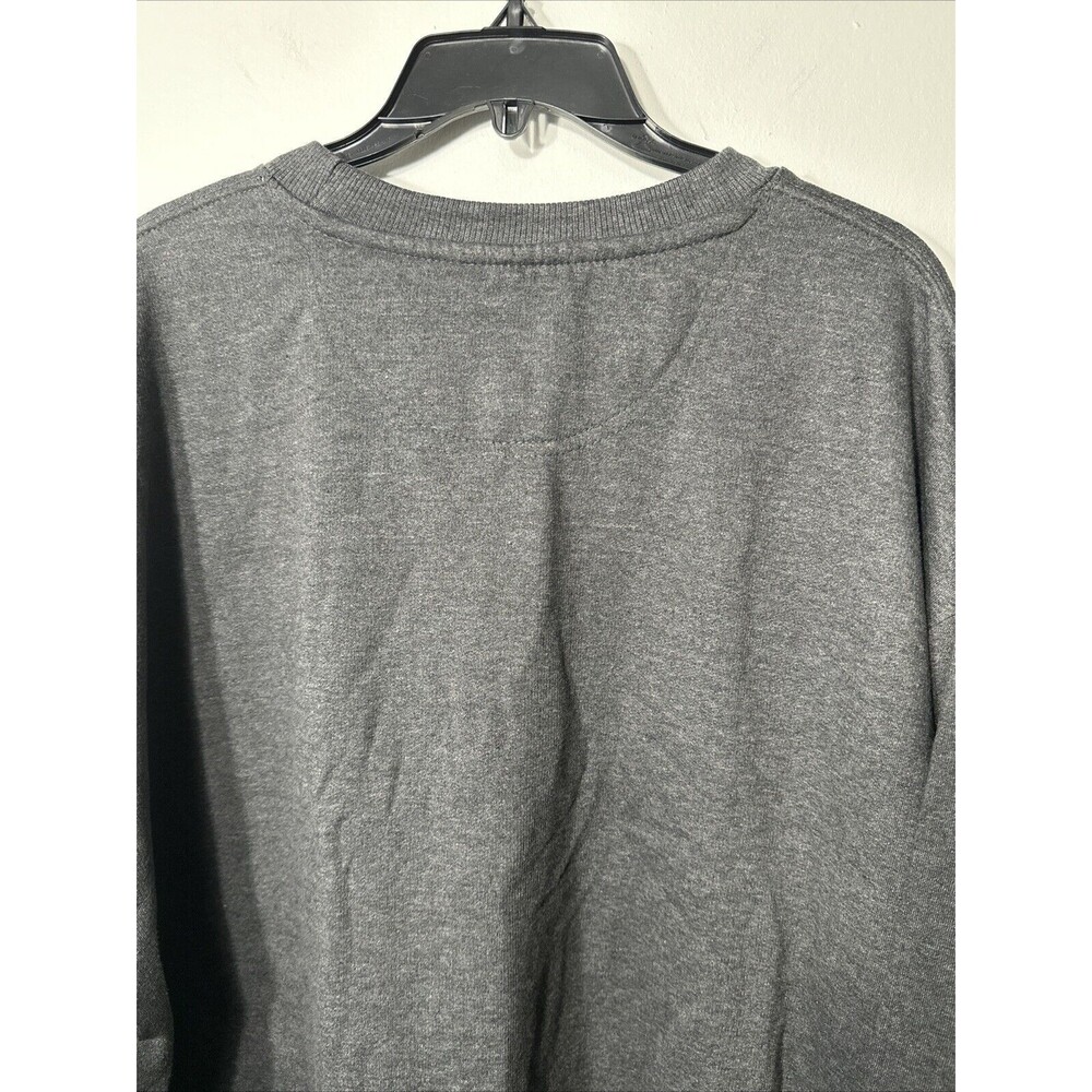 Champion Sweatshirt Mens 2X Graphite Fleece Cotton Blend Casual “C”Logo Pullover - Picture 10 of 12